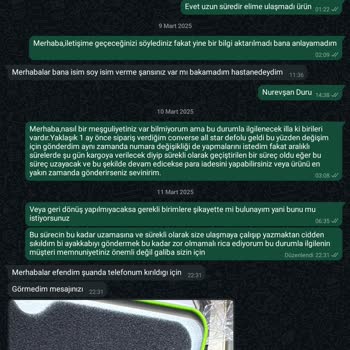 Defolu Ürün Ve İletişimsizlik: 1,5 Aydır Çözülemeyen Sorun