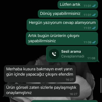 Sipariş Verdim, Ürünler Gelmedi!