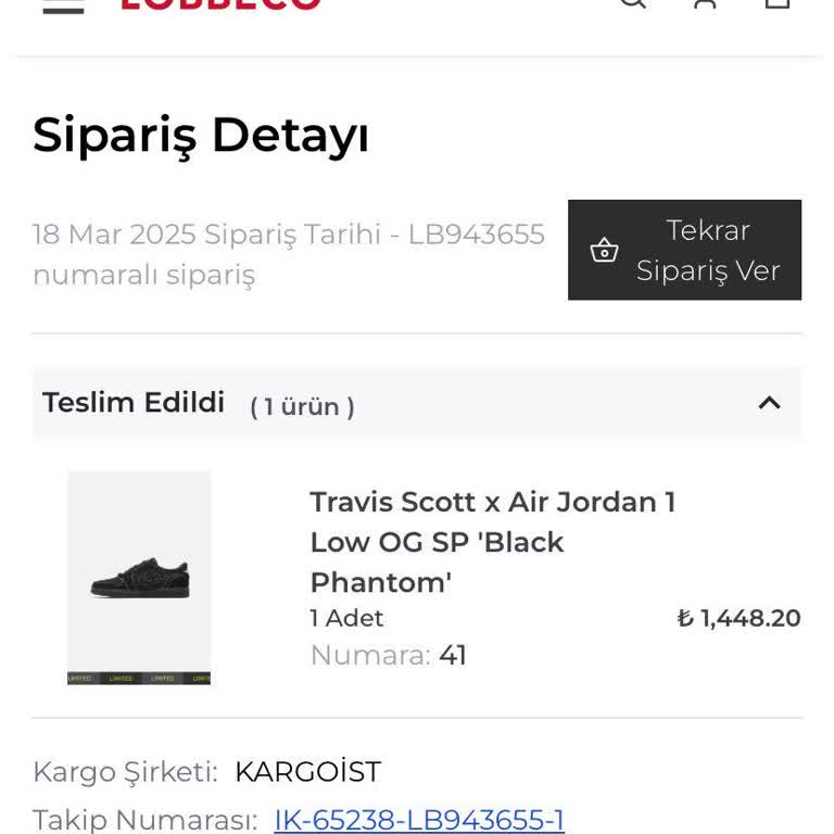 LOBBECO İade Politikasıyla İlgili Memnuniyetsizlik!