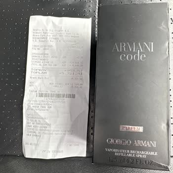 Armani Code Parfüm Sahte Çıktı, Mağduriyetim Giderilsin