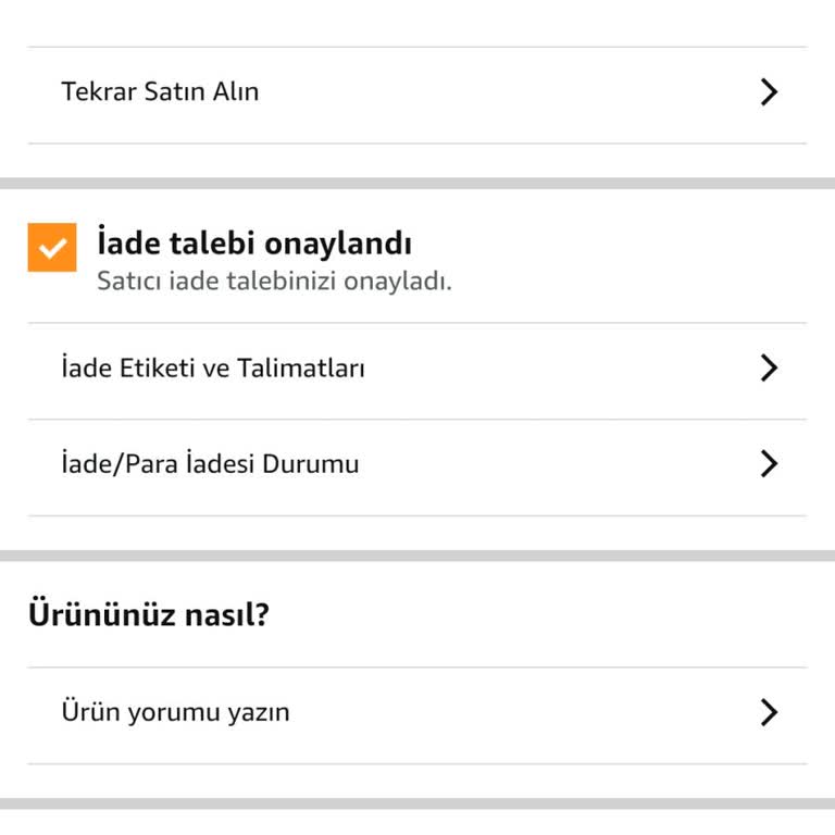 Amazon'dan İade Edilmeyen Para İadesi Sorunu