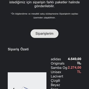 İndirimli Siparişin İptali Ve Yetersiz Telafi