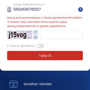 Kargo Takip Numarası Sorunu Ve Müşteri Hizmetleri Yoğunluğu