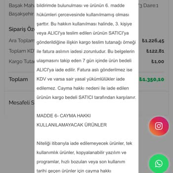 İade Hakkı Var Ama İade Yapılmıyor