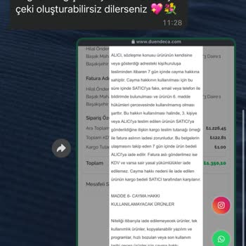 İade Hakkı Var Ama İade Yapılmıyor