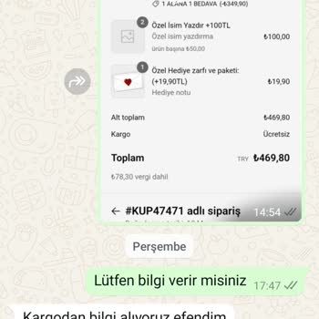 Eksik Hizmet Ve İletişim Sorunu: Siparişim Yanlış Ve Geç Geldi