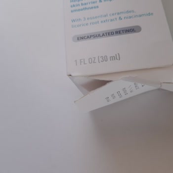 Cerave Retinol, paquete recibido vacío, solicito reembolso