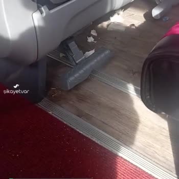 Astor Turizm Hem Mağdur Olduk Hem De Çöp İçinde Yolculuk Yapıyoruz!