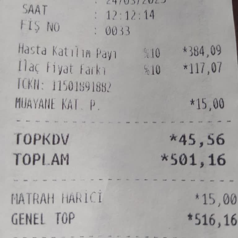 Doktor İlgisizliği Ve Eksik İlaç Yazımı