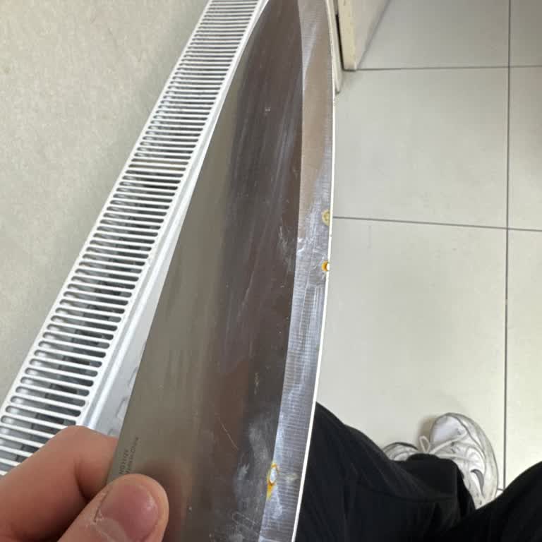 Chef Bıçağında Paslanma Sorunu