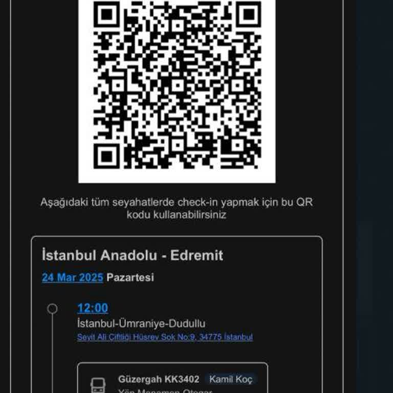 Otobüsün Erken Hareketi Nedeniyle Mağduriyet