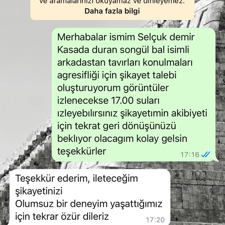Kasiyerin Agresif Tavırları Ve Müşteri Hizmetleri Deneyimi