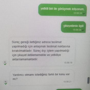 Kargo Teslimatında Müşteri Onayı Almadan Adres Değişikliği