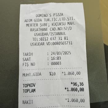 Domino's Siparişinde Fahiş Fiyat Şoku