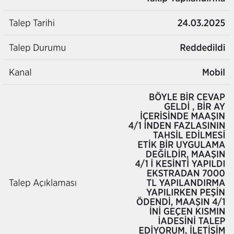 Ziraat Bankası Borç Tahsilatında Mağduriyet