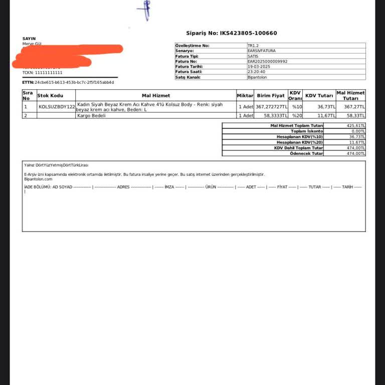 Sipariş Gecikmesi Ve İletişim Sorunu