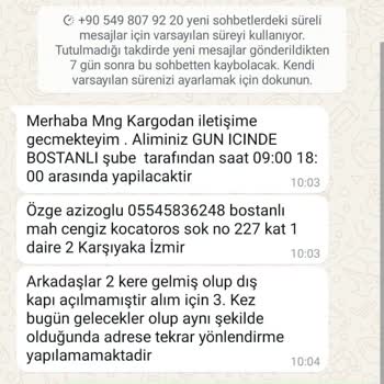 MNG Kargo'nun Sorumsuzluğu: 10 Günlük Bekleyiş Ve Yanıltıcı Bilgilendirme