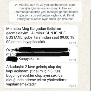 MNG Kargo'nun Sorumsuzluğu: 10 Günlük Bekleyiş Ve Yanıltıcı Bilgilendirme