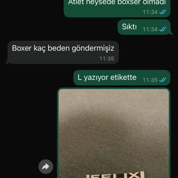 Yanlış Beden Ve İlgisiz Müşteri Hizmeti