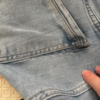 Mavi Jean'de Garanti Süresi İçinde Sökülme Sorunu