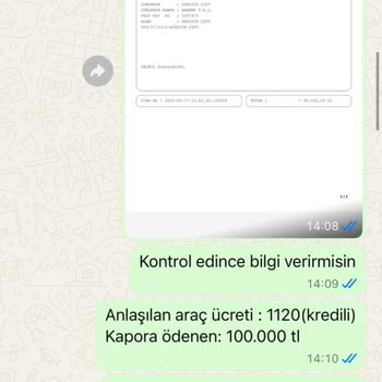 Önceden Ödenen Araç Fiyatına Zam Uygulaması