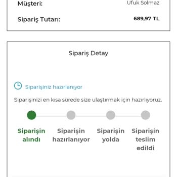 Yargıcı'nın E-Satış Uygulamasında Sipariş Kaosu