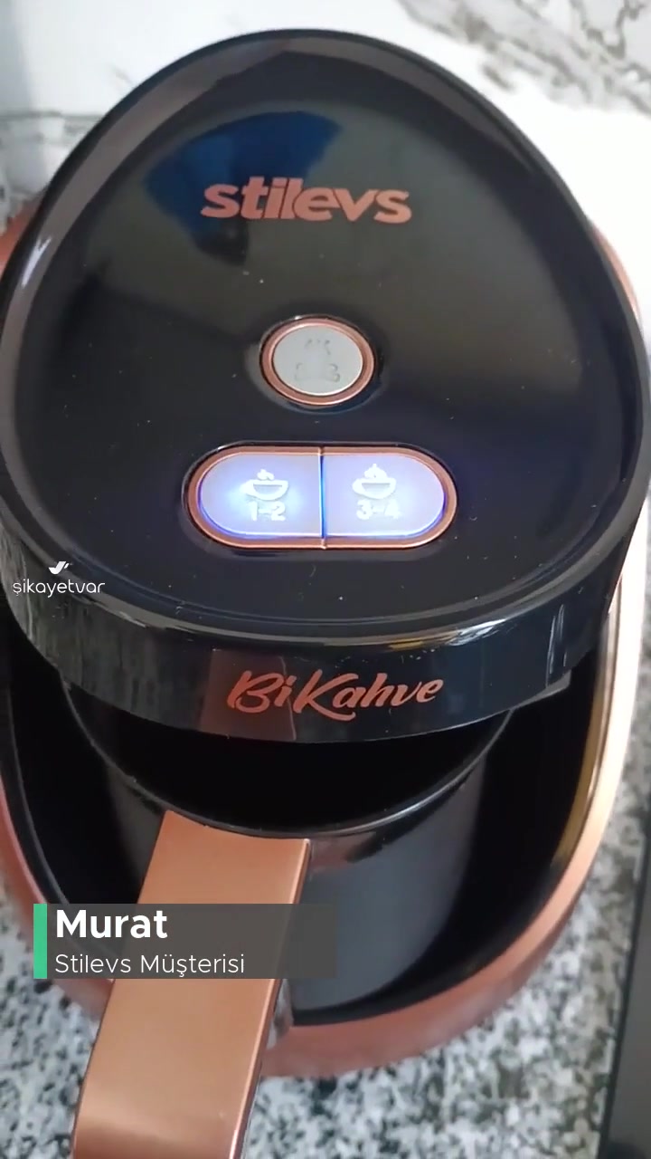 Stilevs Türk Kahve Makinesi Arızası! videonun kapak resmi