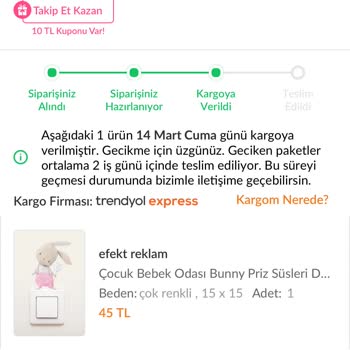 Trendyol'dan Sipariş Ve İade Sorunu