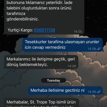 İade Edilmeyen Ürünler Ve Yanıltıcı Müşteri Hizmetleri