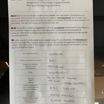 Kaybolan Valiz Mağduriyeti Ve Acil Çözüm Talebi