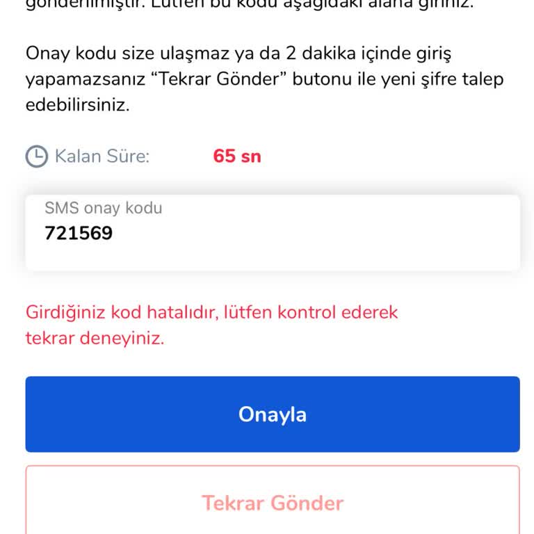 Carrefour SA Online Market Uygulaması Numara Güncelleme Sorunu