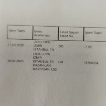 Bilinmeyen Harcama İptali Talebi