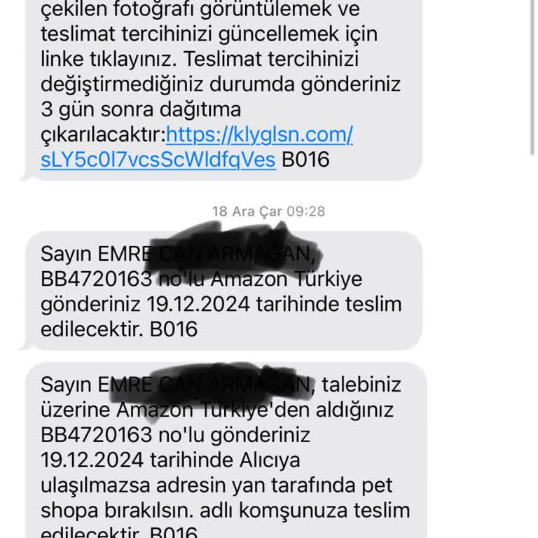 Yanlış Sipariş Bildirimleriyle Sürekli Rahatsız Ediliyorum