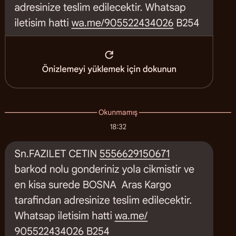 Yanlış Numara Kullanımı Ve Kargo Karışıklığı