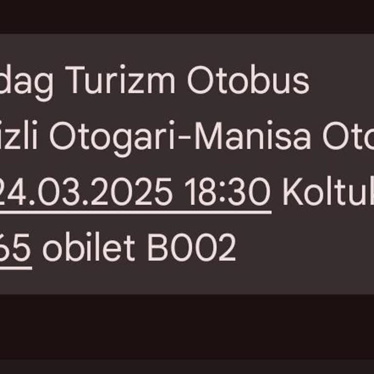 Otobüs Rötarı Ve Bilgilendirme Eksikliği