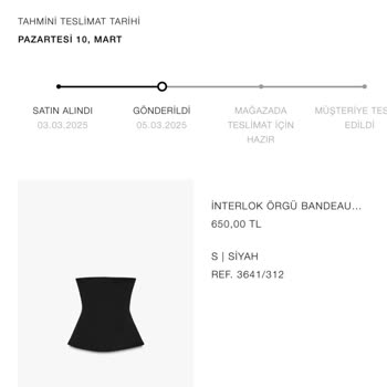 Zara Online Siparişim 14 Gündür Gelmedi, Müşteri Hizmetleri Çözüm Sunmuyor