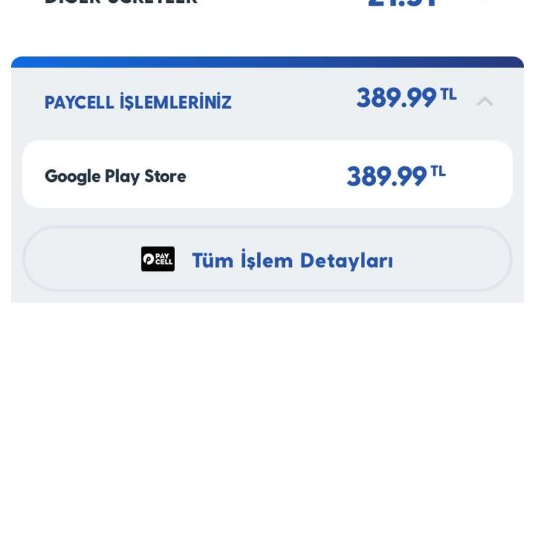 Faturama Yanlış Yansıtılan Mobil Ödeme Ücreti