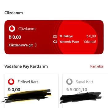 Vodafone Pay Kart Blokesi Ve İade Sorunu