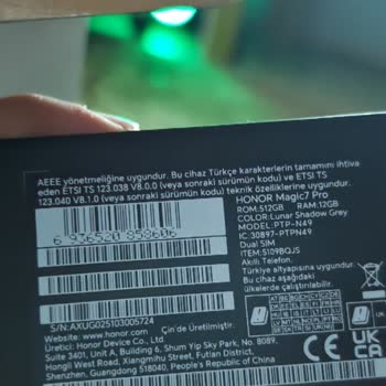 Vatan Bilgisayar'dan Alınan Telefonun Seri Numarası Sorunu