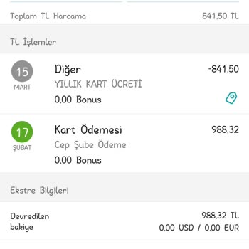 Garanti'nin Kart Ücreti Kesintisi Ve İade Sorunu