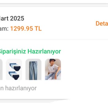 Trendyol Üzerinden Sipariş Verdiğim H&M Ürünleri Kargoya Verilmiyor