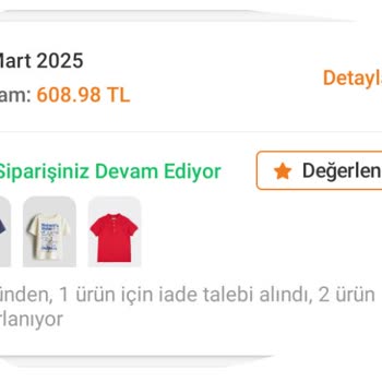 Trendyol Üzerinden Sipariş Verdiğim H&M Ürünleri Kargoya Verilmiyor