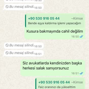 Müşteri Haklarına Saygı Ve İnsanca Muamele Talebi