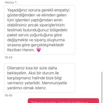 Sipariş İptali Ve Müşteri Hizmetleri Sorunu