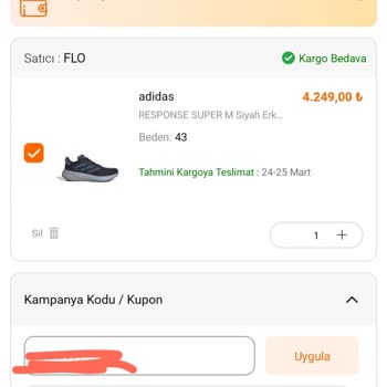 FLO İndirim Kuponu Mağduriyeti