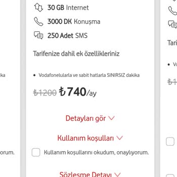 Vodafone Fatura Artışları Ve Alt Tarifeye Geçiş Engeli