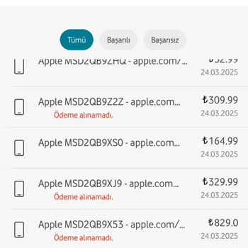 Apple.com'dan Bilgim Dışında Yapılan Çekimler