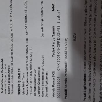 Çay Makinesi Servis Sorunları Ve Uzun Bekleme Süresi