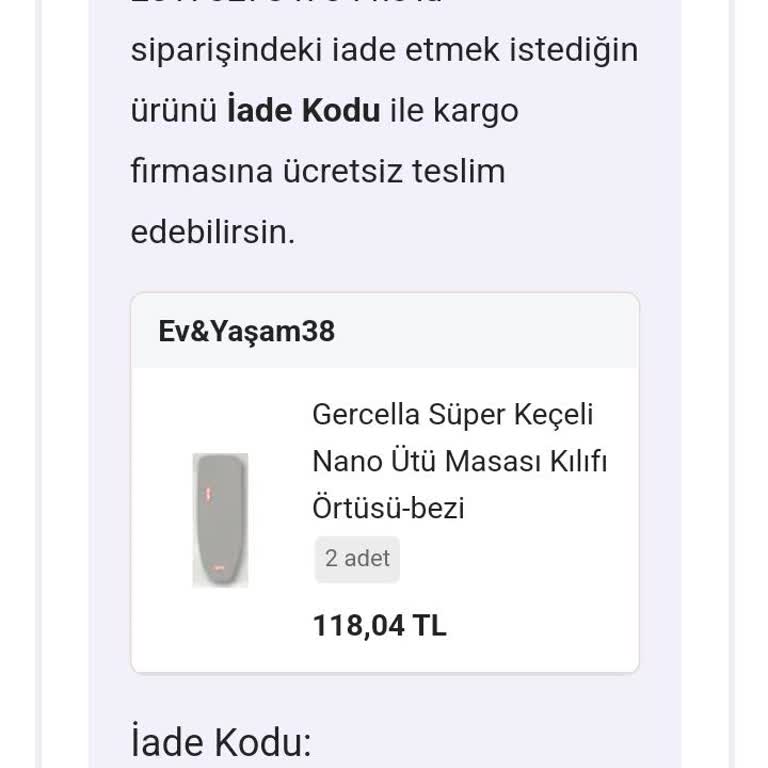 Eksik Ürün Teslimatı Ve Yanıtsız Satıcı Sorunu