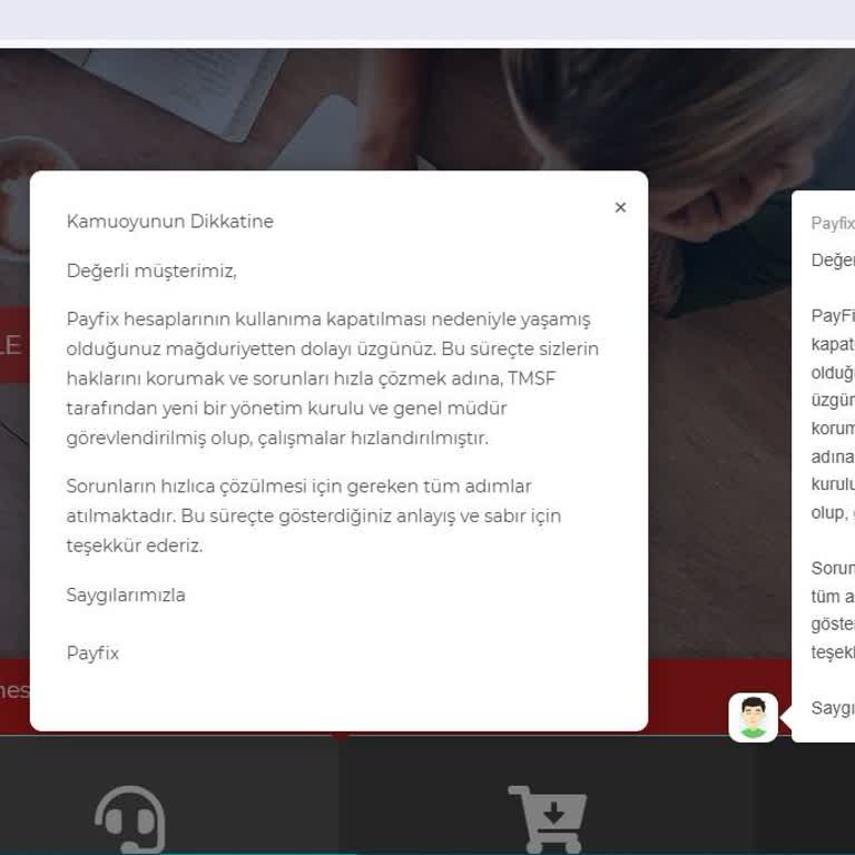 Payfix Blokeli Hesaplar Nedeniyle Mağduriyet: Acil Çözüm Bekliyorum